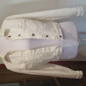 VERO Moda Cloud Dancer Denim Jacket NWT